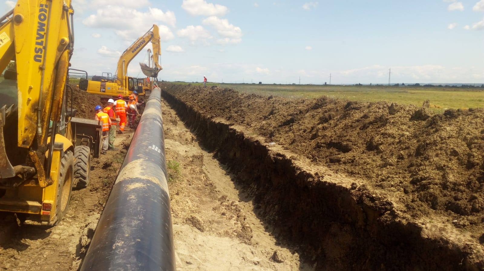 Piatra Olt. Încep construcțiile rețelei de gaze naturale în localitate